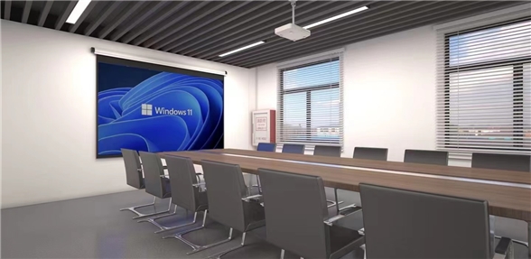 企業(yè)展廳交付使用